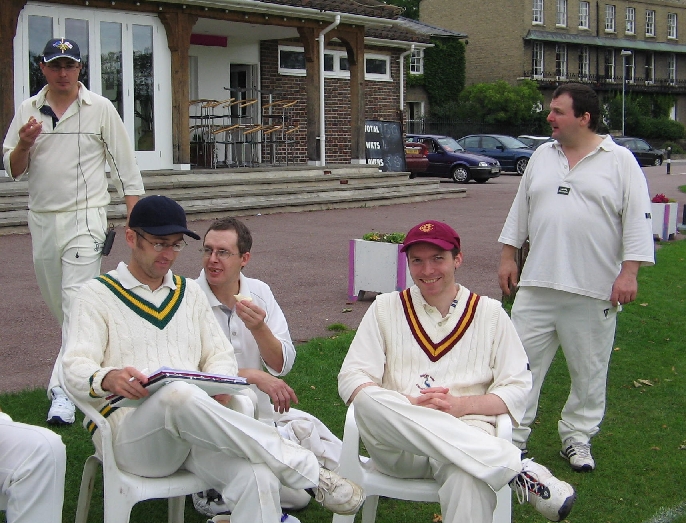 Half the team.